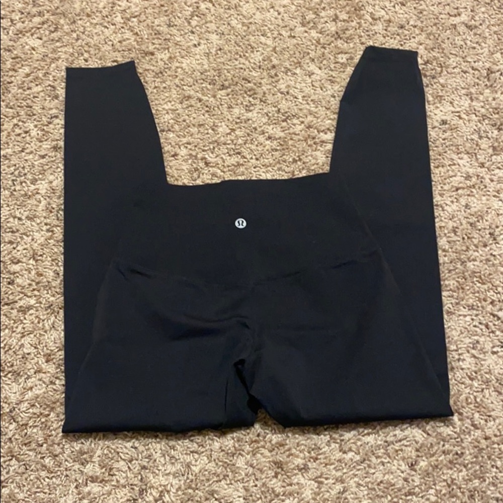 Black align leggings